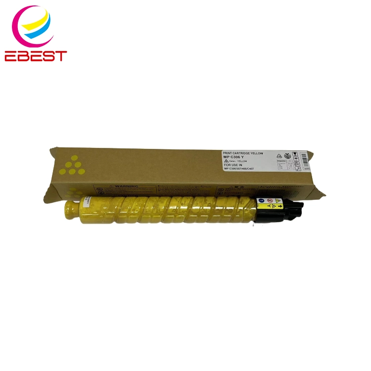 Ebest Compatible Mpc306 Color Laser Toner Cartridge for Ricoh Aficio Mpc306 Mpc307 Mpc406 Mpc407 Toner