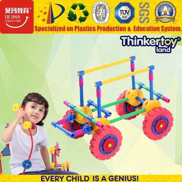 Conjunto de construção, bicicleta de construção, tanque, Scootie, brinquedos de aprendizagem automóvel