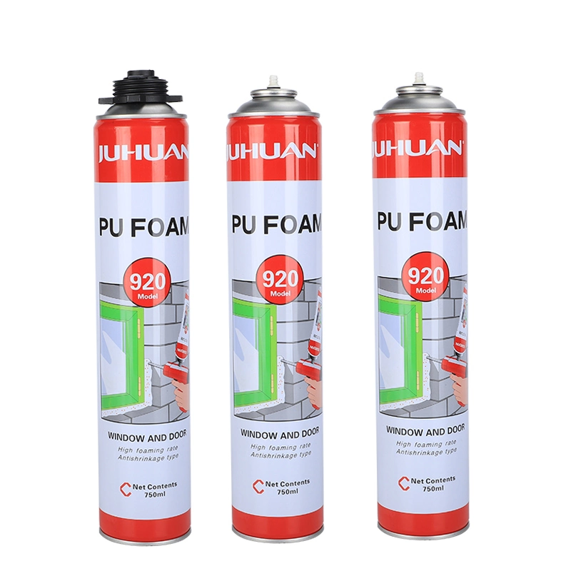 Insulating Spray Polyurethane Insulation PU Foam for Door and Window