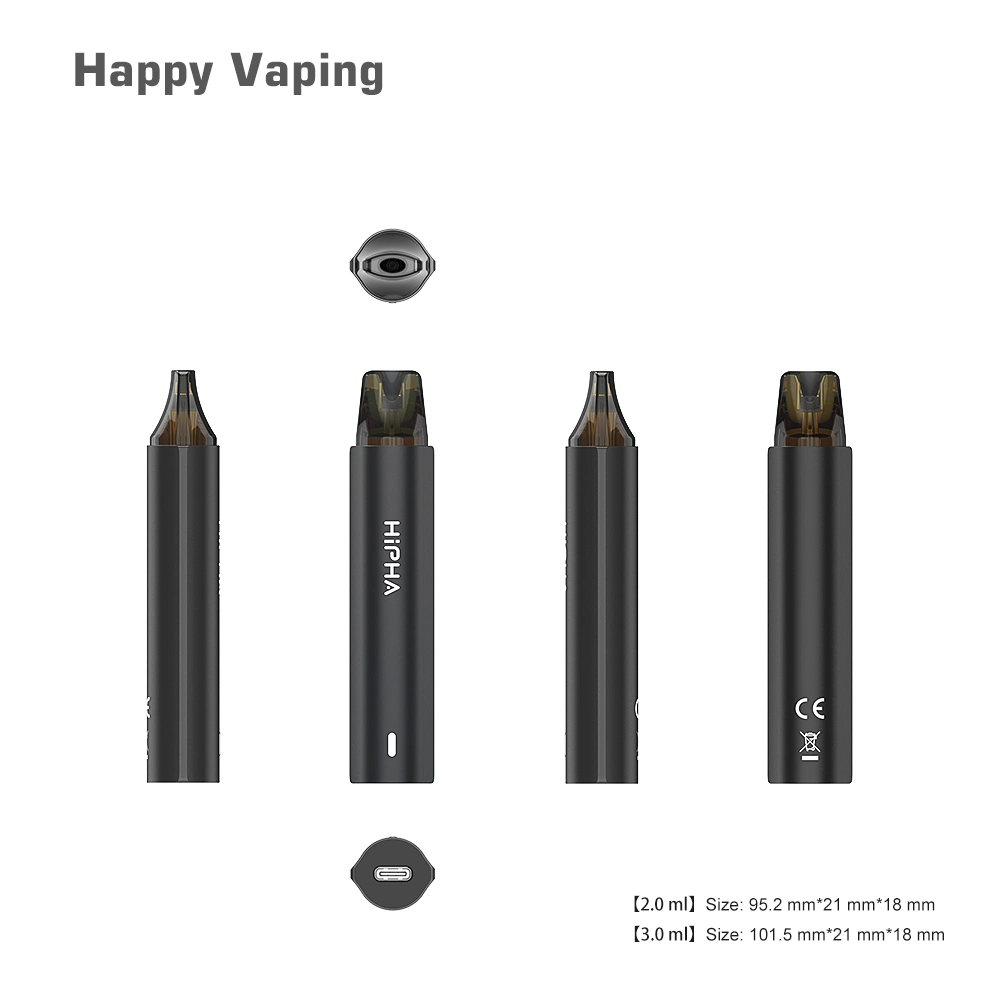 Vape Vape elétrico descartável melhor descartável Vape Vape Vape vazio Óleo grosso HHC Kulx