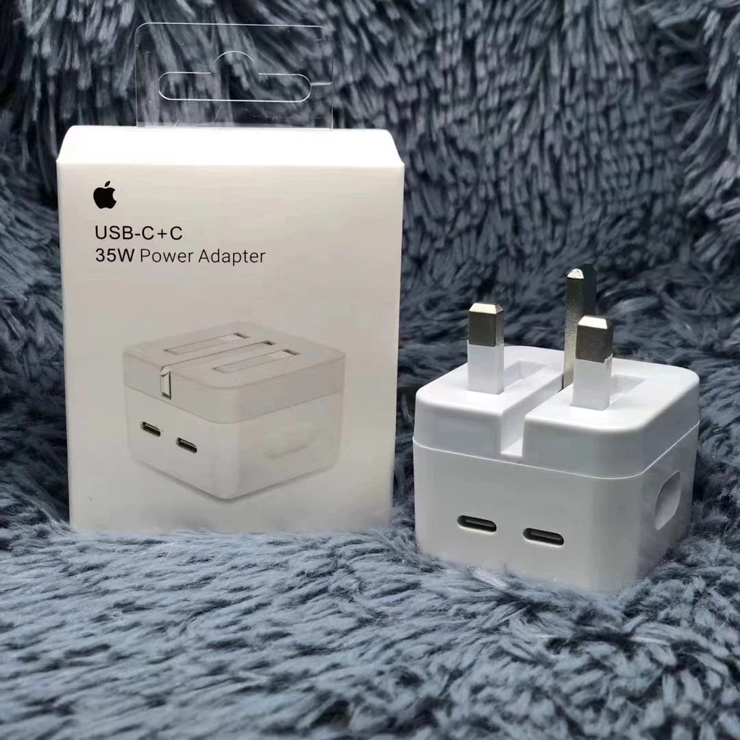 35W de los cargadores de teléfonos celulares para el iPhone 11 12 13 MAX PRO Adaptador de viaje con la guarnición Pd Adaptador de interfaz dual de tipo 2-C Power Adapte