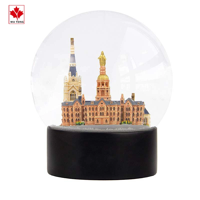 Custom Landmark Snow Globe Tourist Souvenirs