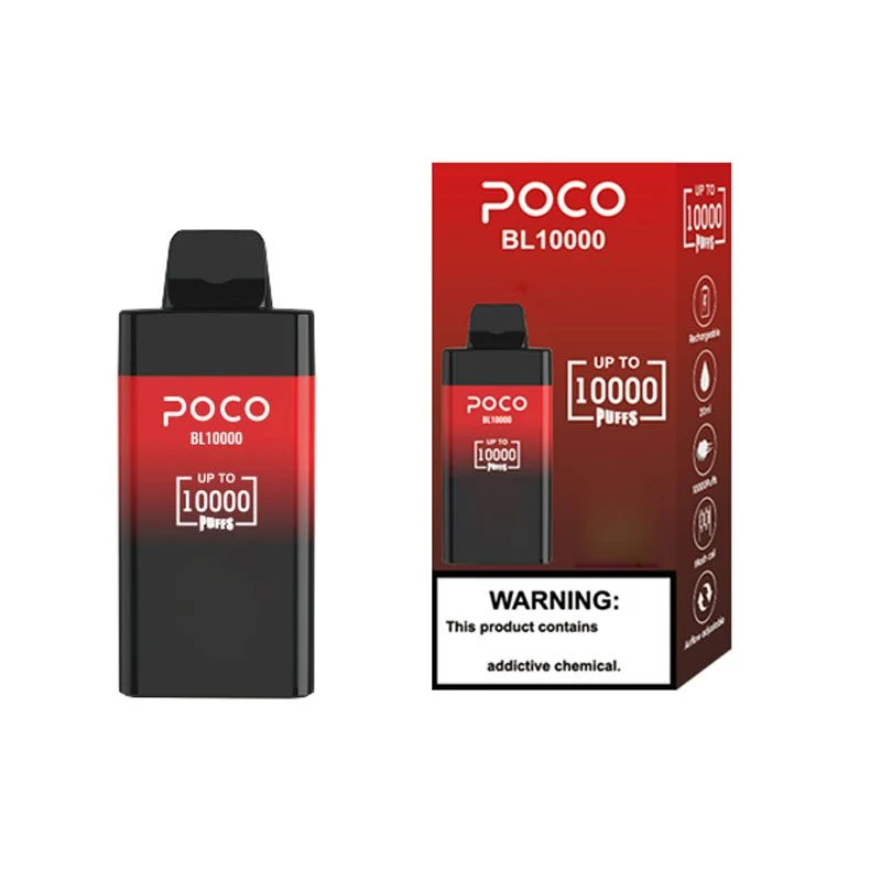 Poco 10000 puffs UK Zbood 25 мл vPro Jelly Mini Kit Hexa Tobacco Quick Elf World Atomizer Disposable Vape