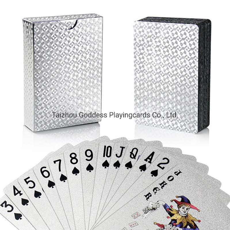 Brand New PVC Washable Bendable Playing Cards with Standard Bridge Size