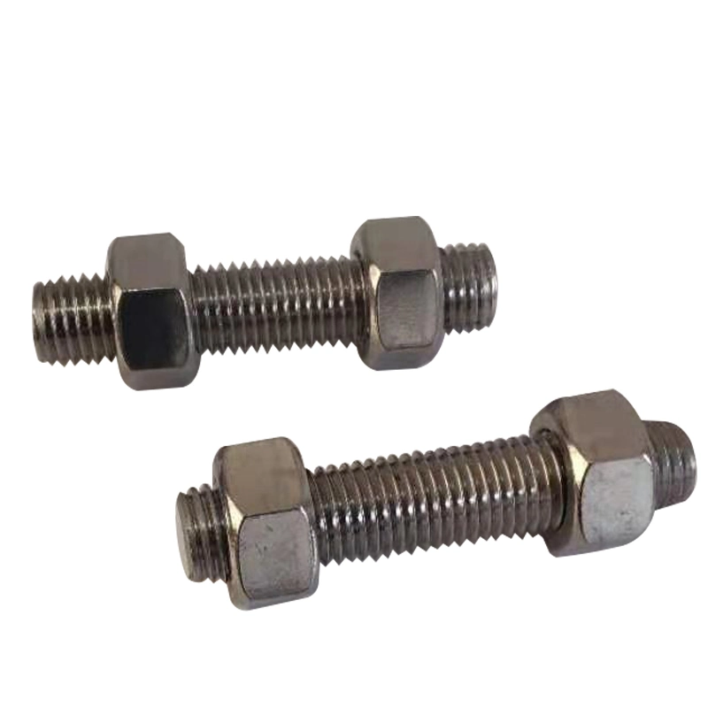 ASTM A307 Grade B Square Head Machine Bolts with Hexagonal Nuts