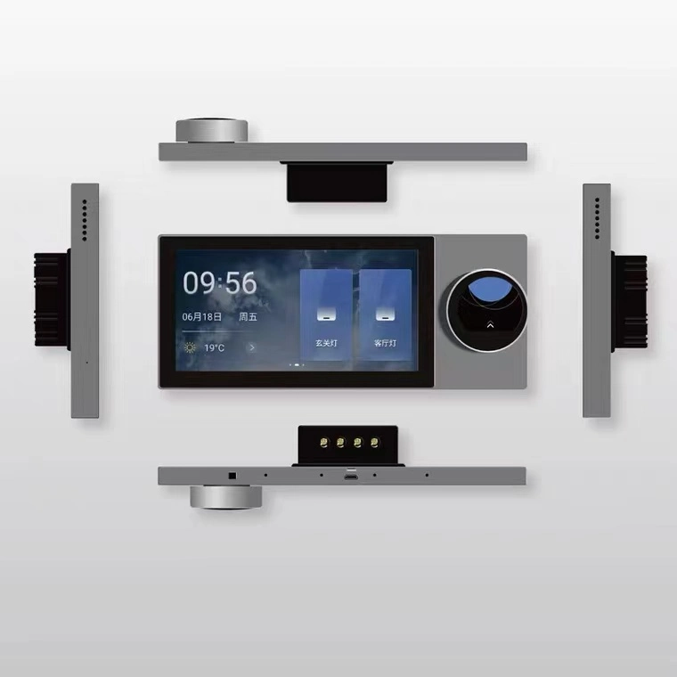 WiFi Zigbee Smart Control Panel pantalla táctil interruptor de control con Reproductor de música