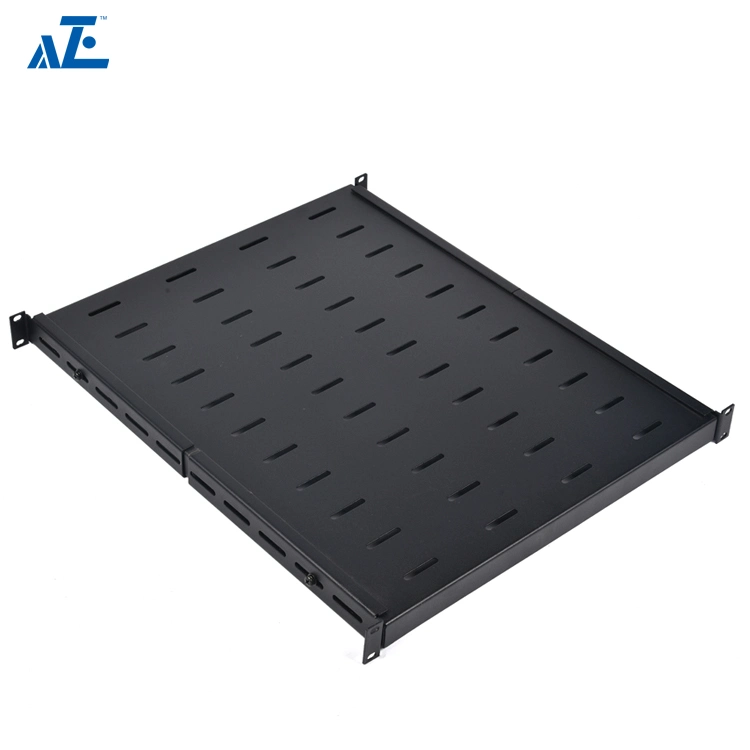 1u Heavy-Duty Depth-Adjustable Fixed Shelf 30 Inch Deep- 45u 48u 52u Server Cabinet Data Center