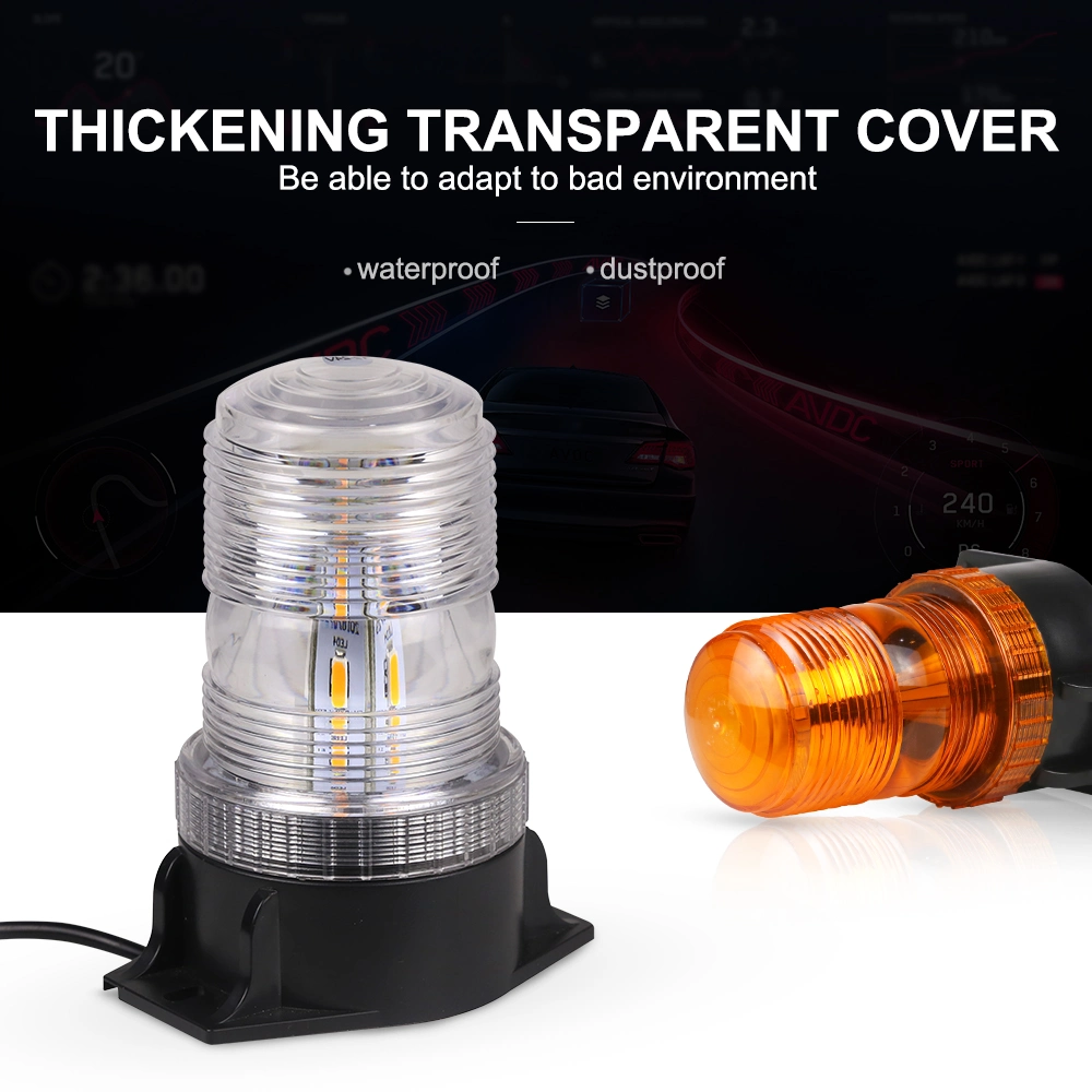 Wholesale/Supplier DC12-110V 30 LED Emergency Strobe Lights for Cars Truck Amber Warning Beacons LED Signal Forklift Lamp