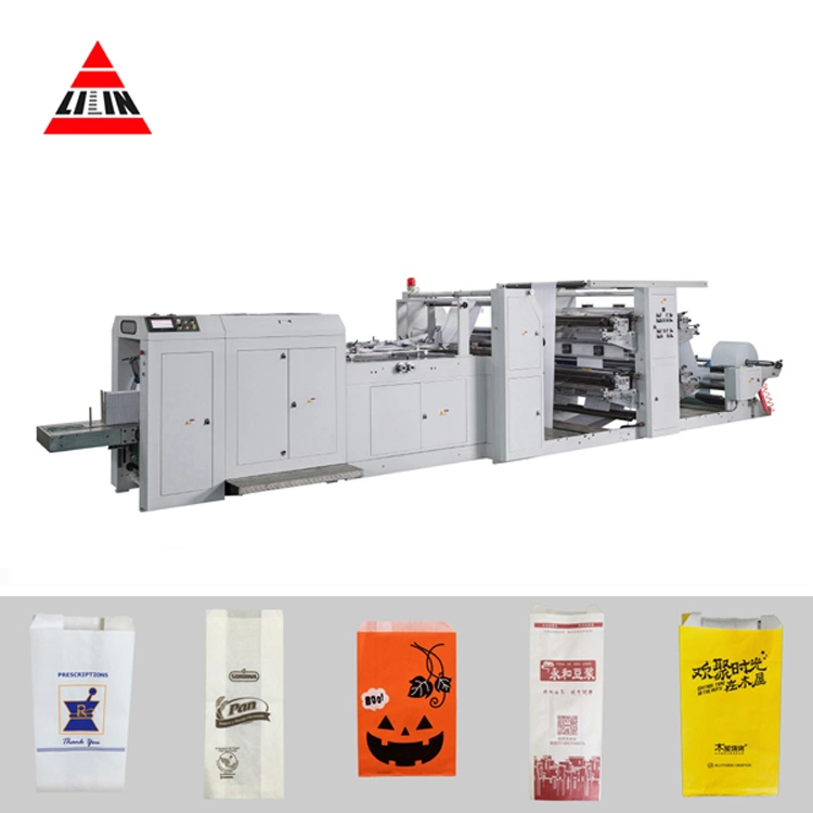 2022 Japan Servo 3 Speed Max 600 PCS Per Minute Automatic Shopping Paper Bag Kraft Paper Bag Making Machine