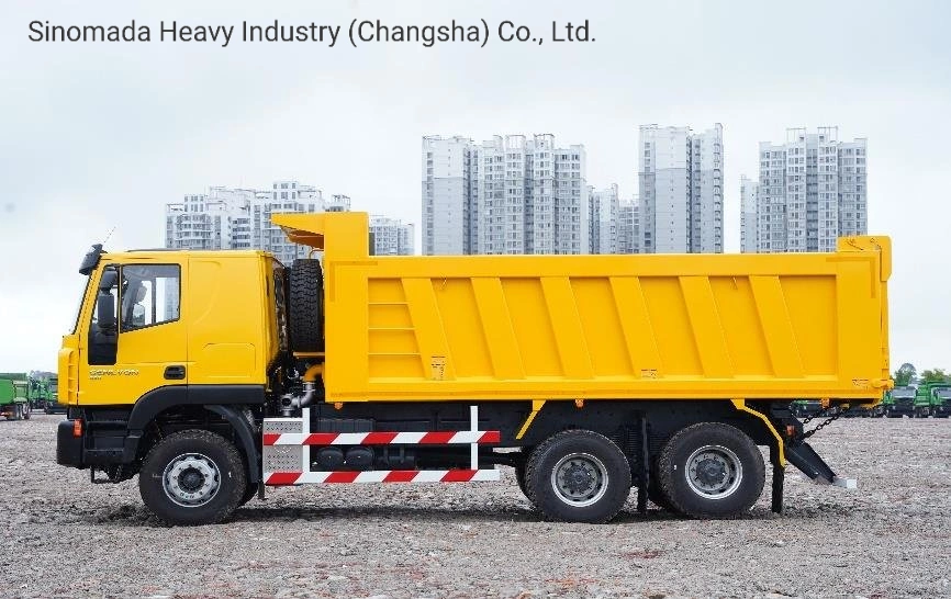 Hongyan 6X4 Tipping Mining Dump Truck 340hp Kipper LHD Dumping Lkw