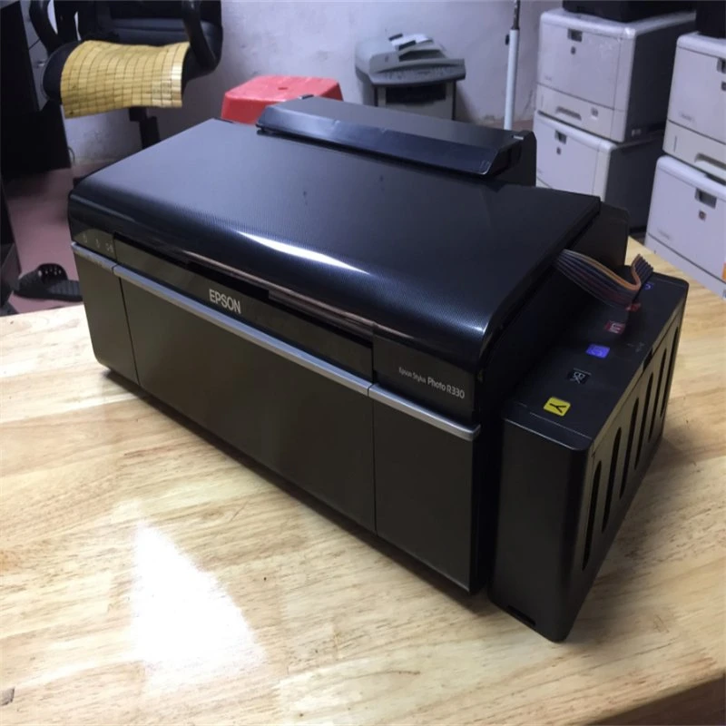 Second-Hand Color Inkjet Printer for Photo Thermal Transfer Sublimation Disc Home Office Printer