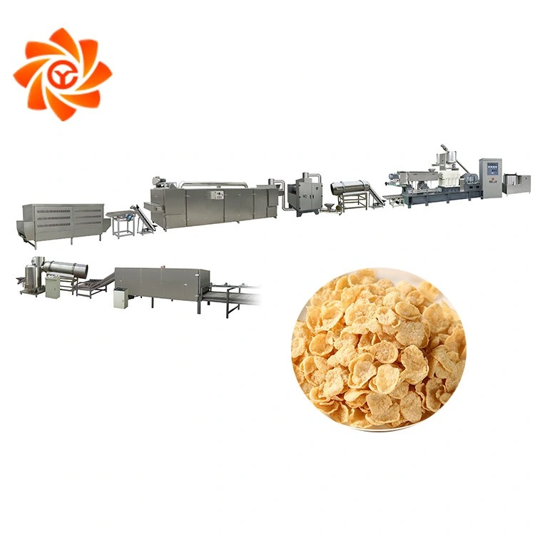 Automatic Breakfast Cereals Making Machine Grain Product Processing Line