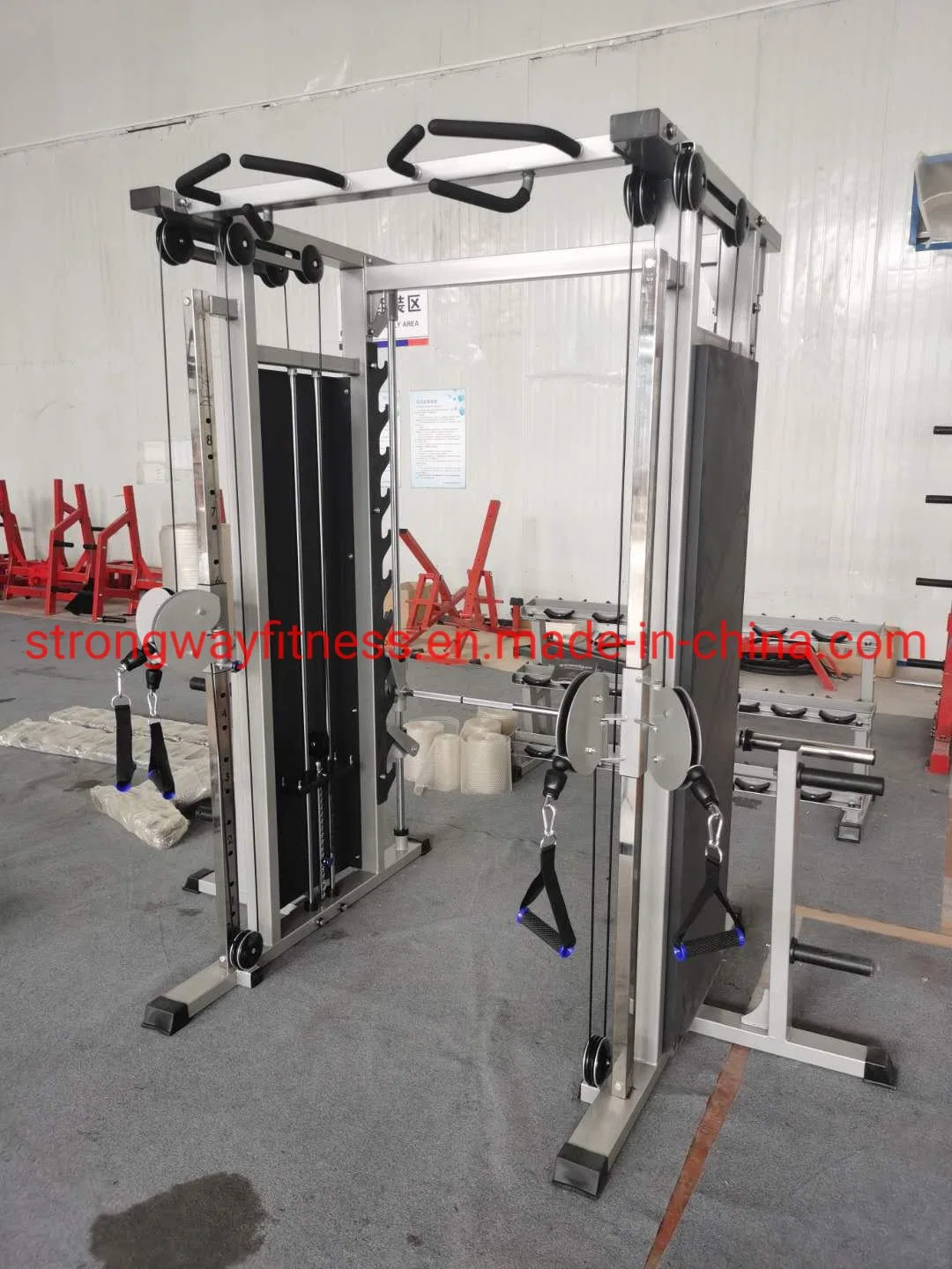 Smith Machine Cheap ginásio Equipamento dupla ajustável polia