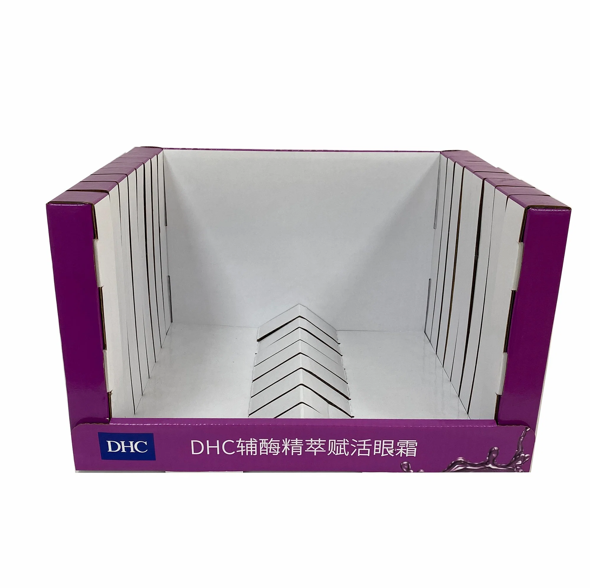 Durable Corrugated Supermarket Cardboard Display Point of Sale Display Shipper Stacked Commercial Case