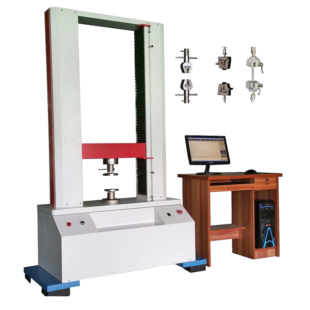 La transmisión automática máquina de ensayos universal el equipo de prueba de fuerza de pegado de Tracción electrónica del motor del servo de probador de 0,1mm.