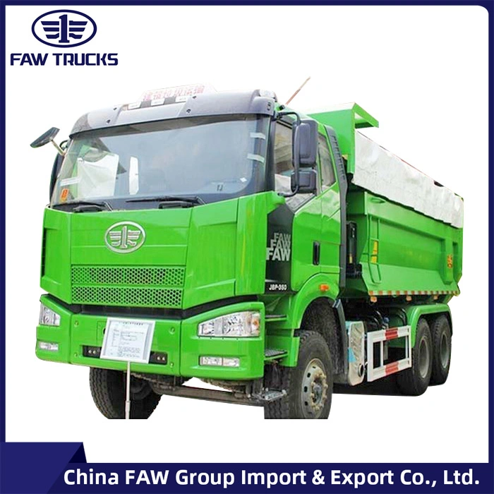 High Performance 61-70t Euro 2 FAW Electric Price Truck Tipper J6p Dump