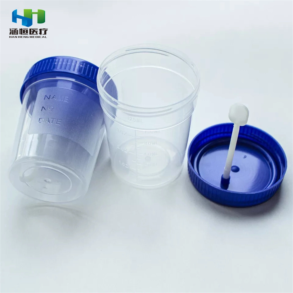 5ml 20ml 25ml 40ml 60ml 120ml Medical Use Stool Collecting Cups High quality/High cost performance Plastic Stool Cups Stool Sample Transport Tubes