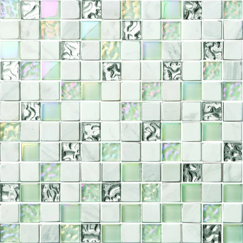 Cristal de buena calidad azulejos de mosaico Mosaico de cuarto de baño