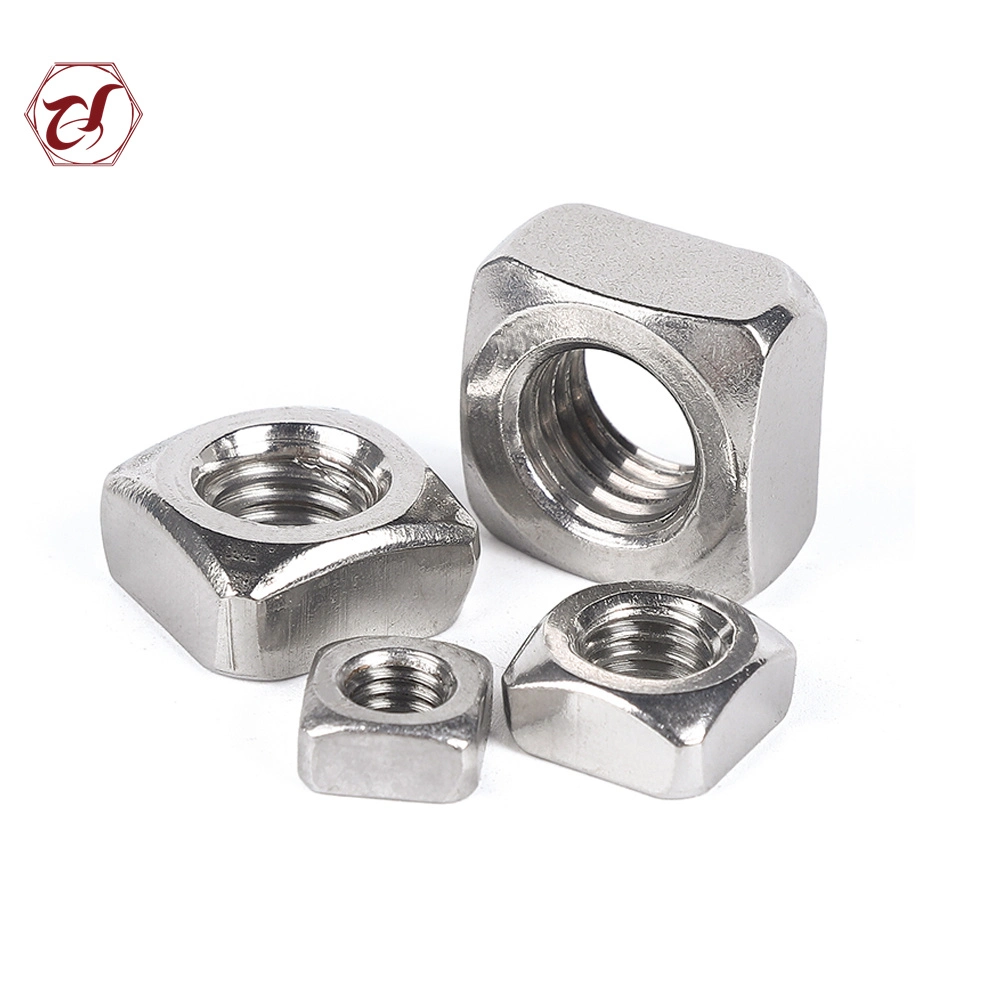 SS304 Stainless Steel Square Nut DIN557 Square Nut