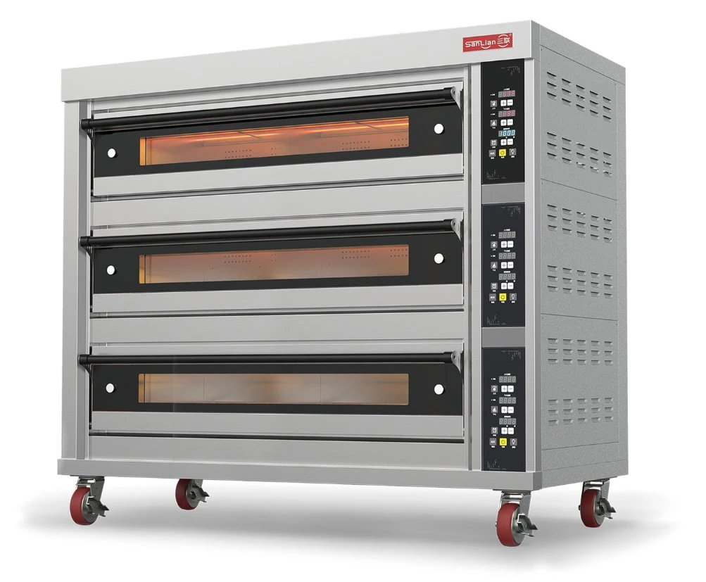 Commerial Pizza Oven 1/2/3/4/6/9/12/16 Tray Portable Gas Electric Pizza Oven Best Commercial Used 2 Trays 4 Trays 6 Trays 9 Trays 12trays Bread Bakery Oven