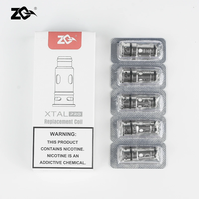 Zq Xtal PRO Atomizer Coil Head 0.6ohm 1.0ohm Mesh Coils Replacable Atomizer Head for E Cigarette Atomizer
