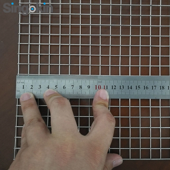 1/4 cage à oiseaux en tôle métallique soudée en acier inoxydable 1/2" Rouleaux de filet