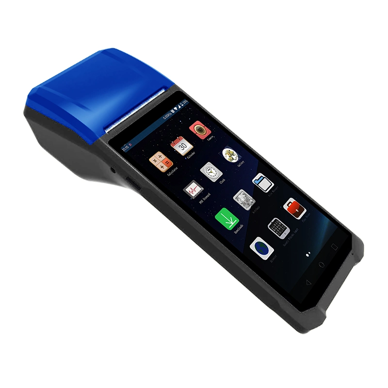 2G RAM ROM de 16g de terminal de pago móvil NFC Android POS Wireless Mini terminal con la impresora