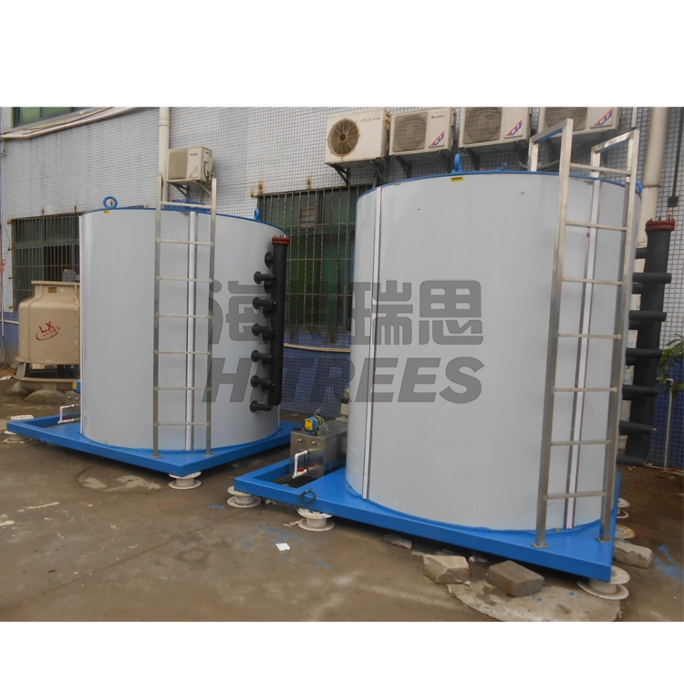 Seawater Air/Water Cool Sea Fish Cooling Flake Ice Making Machine/1-10 Tons Flake Ice Machine, Ice Maker, Ice Maker Machine for Sale