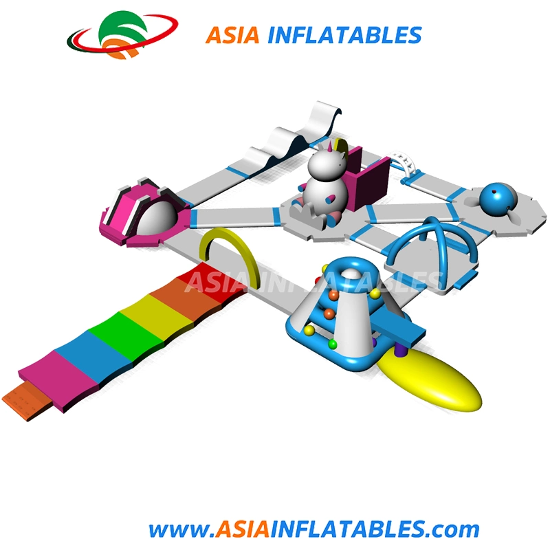 High quality/High cost performance Water Aqua Fun Park, Inflatable Sports Games, Floating Obstacle Course