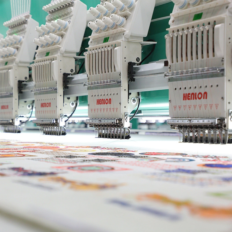 Eight Heads New Condition Multi Languages and Functions Hat Shirt Embroidery Machine