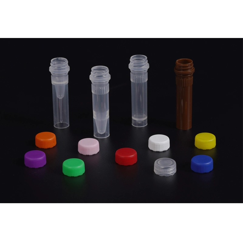 Laboratory Disposable Consumable 0.5ml 1.5ml 2.0ml Screw Cap Micro Tube