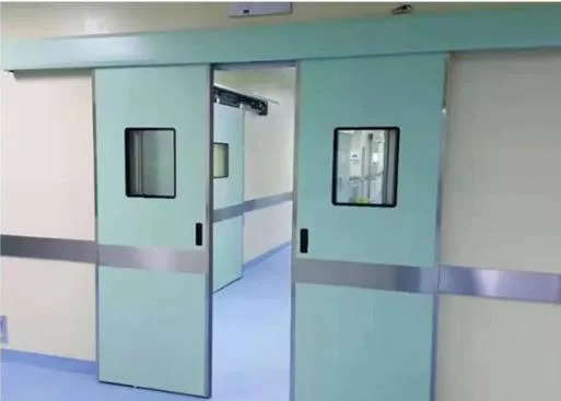 La puerta de oscilación manual y automática de puerta corrediza puerta hermética de Hospital
