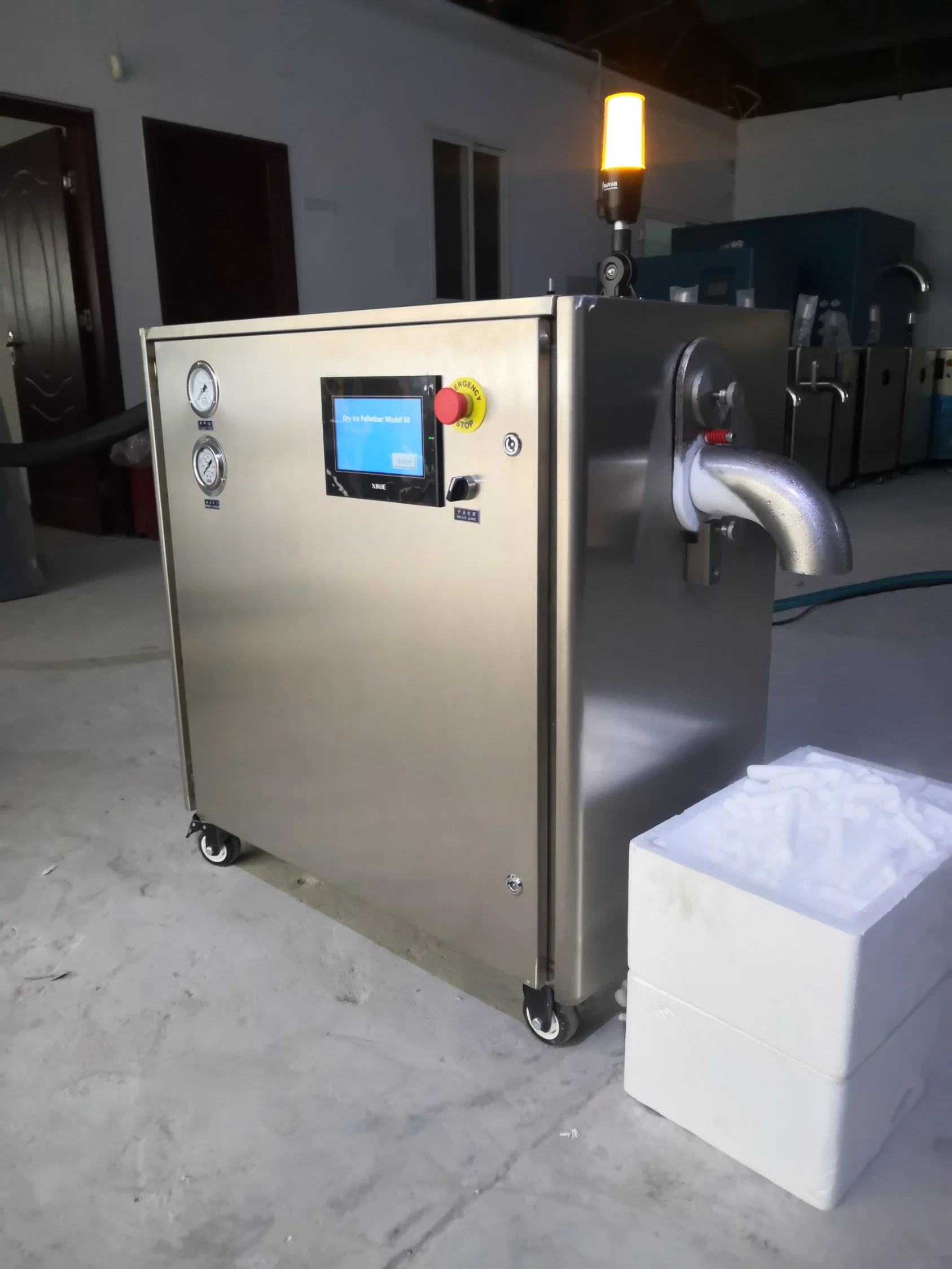 Liquid CO2 Dry Ice Block Machine Cube Dry Ice Granules Dry Ice Machine