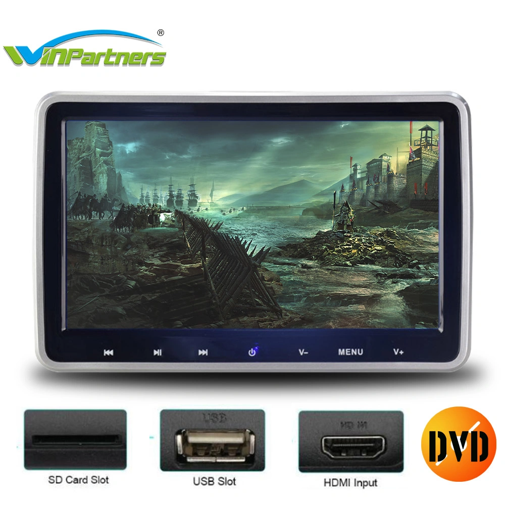 11,6 Zoll HD1080p Clip-on Auto Kopfstütze DVD MP5 Video-Player Mit HDMI/FM