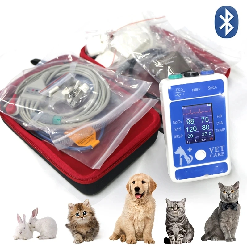 Cheap Veterinary Vital Sign Monitor Animal Use Portable Vet Monitor