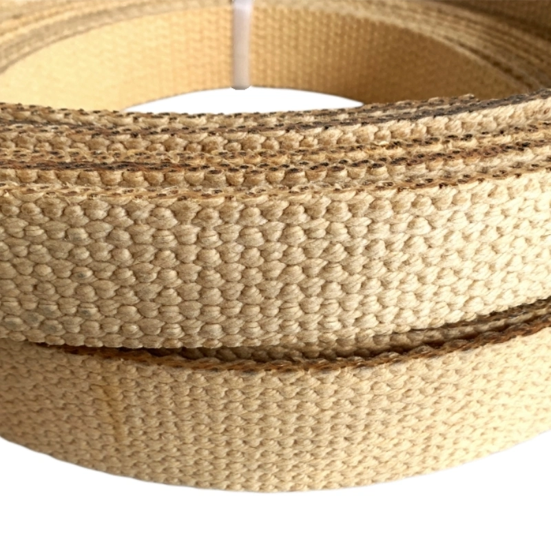 250mmx10mm Woven Friction Lining Belt for Oil and Gas Industrial, Construction Machinery