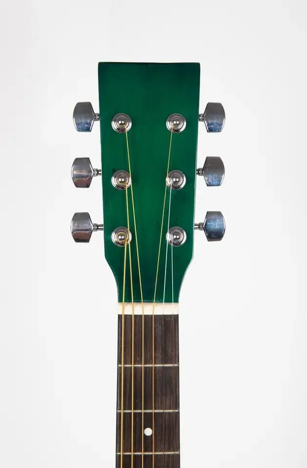 Großhandel/Lieferant OEM angepasst alle Laminat Basswood 40" Green Burst Acoustic Gitarre (LZsag-240)
