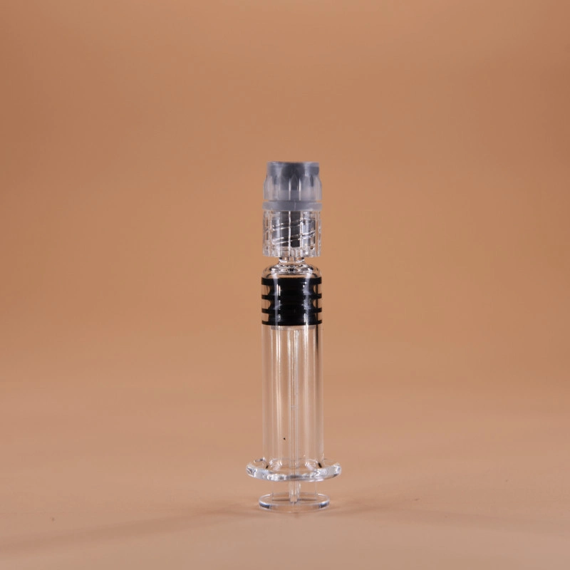 1ml Luer Lock precargada/Slip jeringa de vidrio con alta calidad