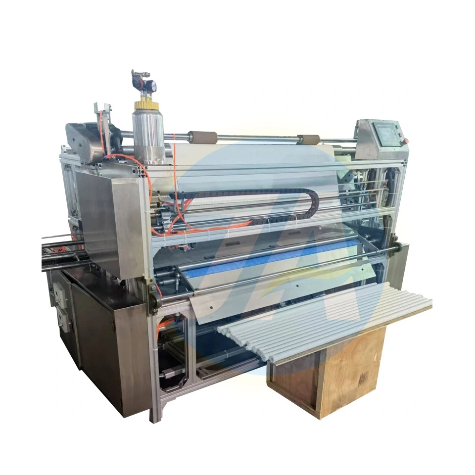 Factory High Speed Automatic Gauze Bandage Roll Cutting Making Machine