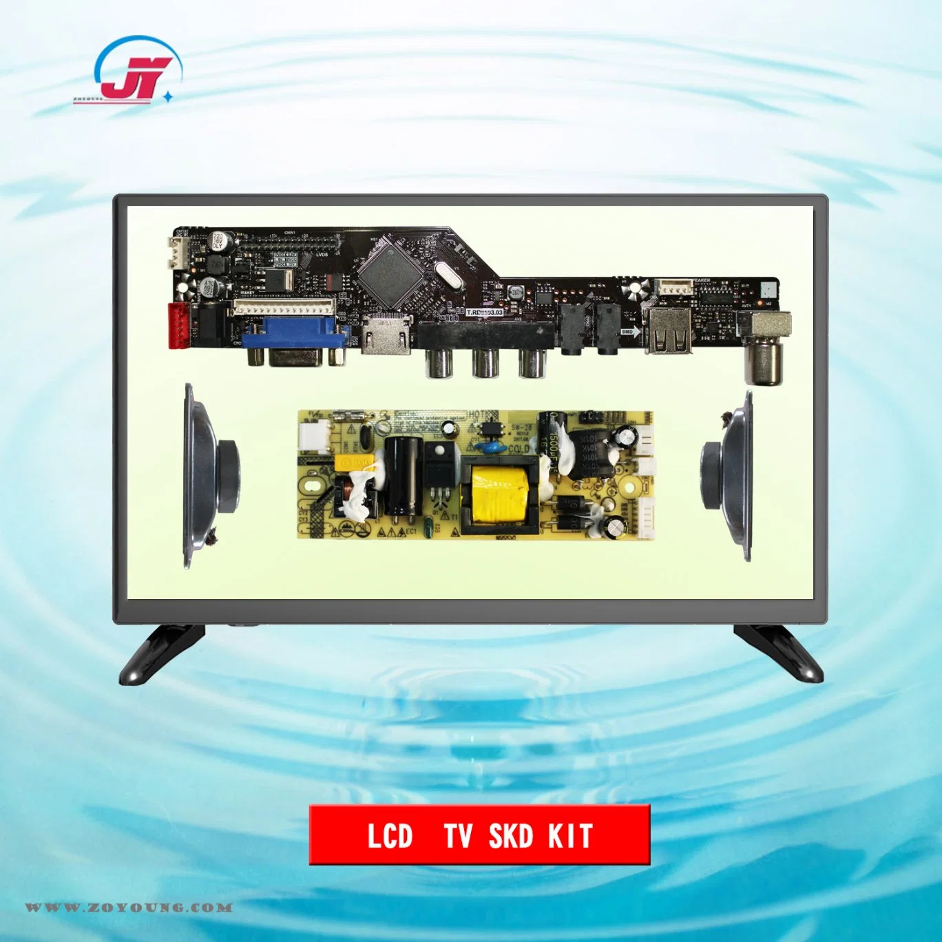 23.6inch LED TV SKD (ZSB-23666A-T. RD8503.03)