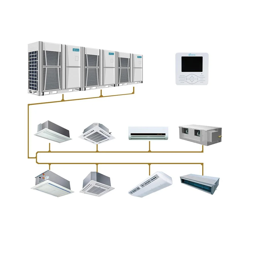 Commercial R410A AC Inverter Central Air Conditioning Cassette Vrf System Air Conditioner /Vrf /Vrv System