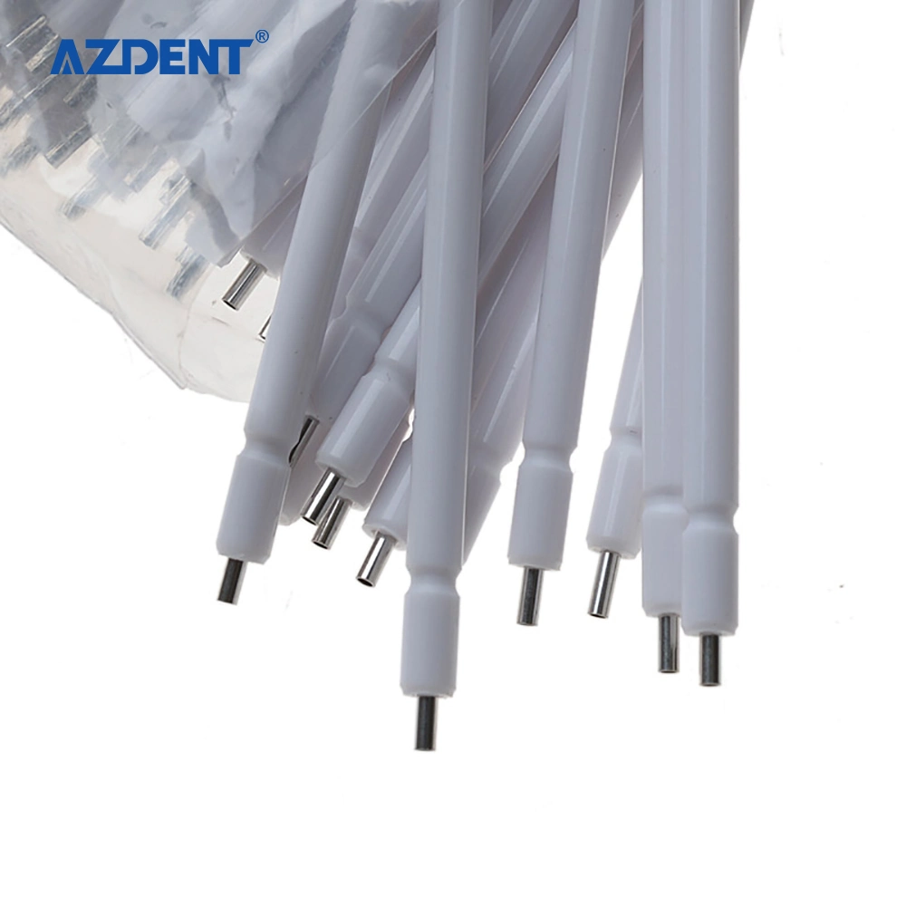 200PCS White Dental Disposable Spray Nozzles Tips for 3-Way Air Water Syringe Dentist Material