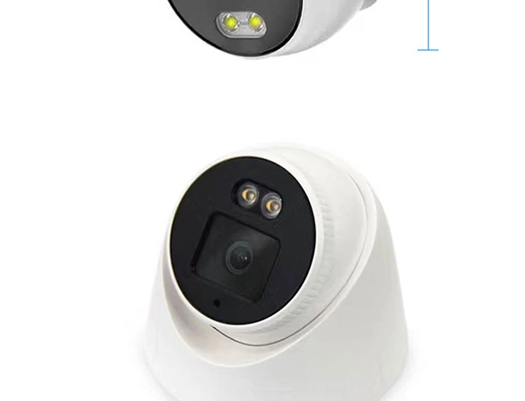 Câmara IP CCTV de 3 MP, dupla luz, vigilância CCTV, IP de 5 MP Câmaras de segurança 4MP PoE IP Camera Bq1001