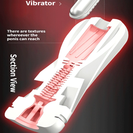 Vibrator Natural Design Sex Toys Masturbation Cup Vacuum Sucking Vagina Adult Masturbators Products