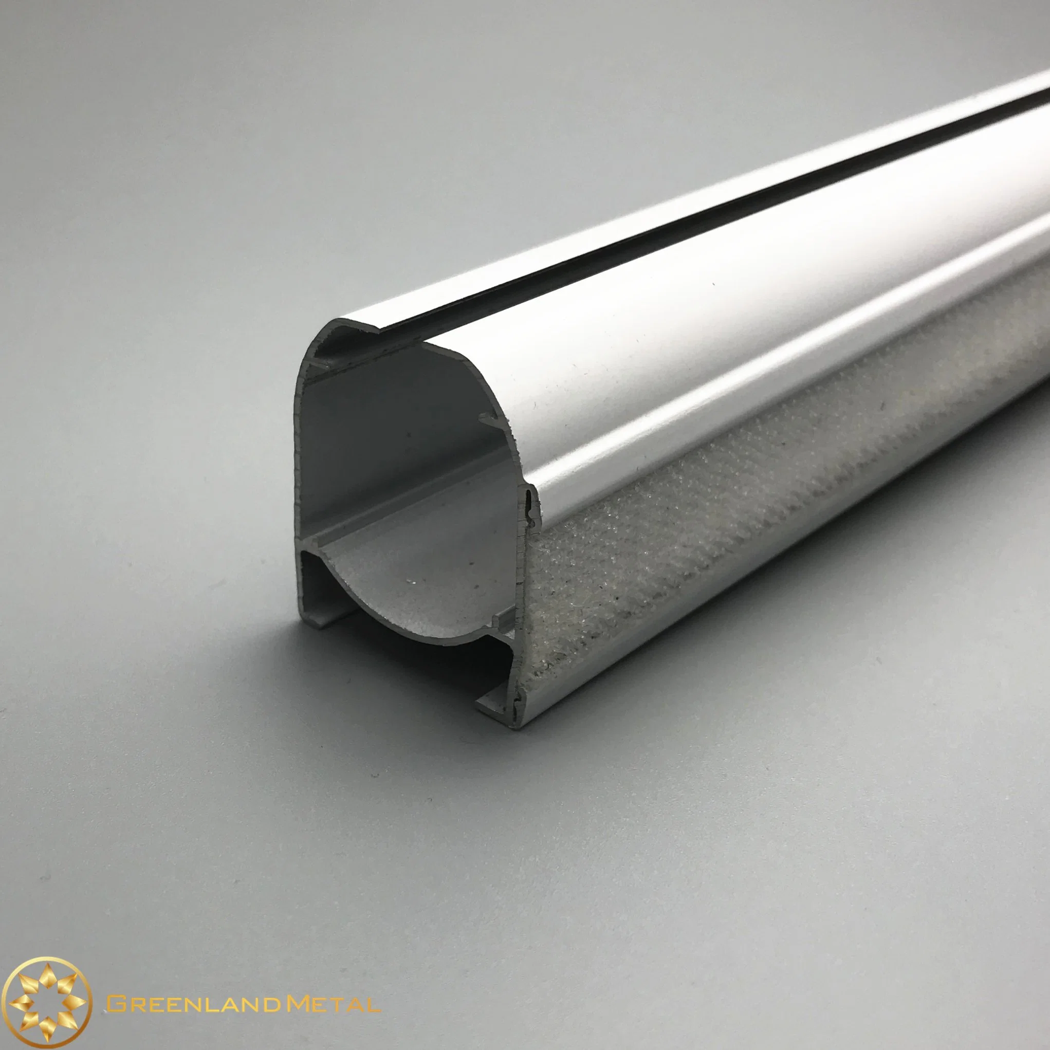 Aluminum Extrusion Profile with Tape for Roman Blind