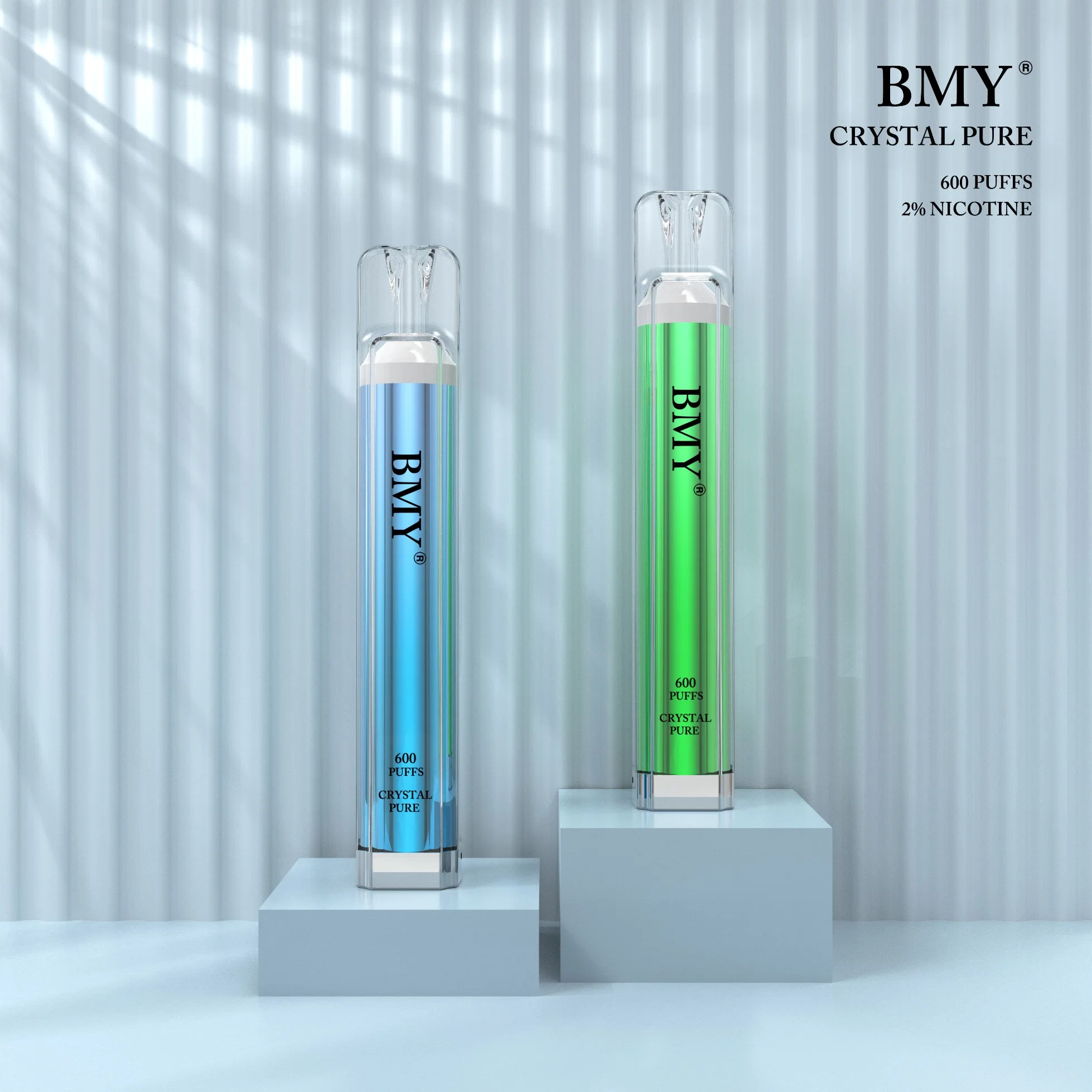 Bmy ODM Shenzhen Ebay Amazon Best Wholesale/Supplier E Elf 600/800/1000 Puffs Crystal Finish Disposable Mini Nicotine Free Rechargeable Electronic Cigarette Sample Price