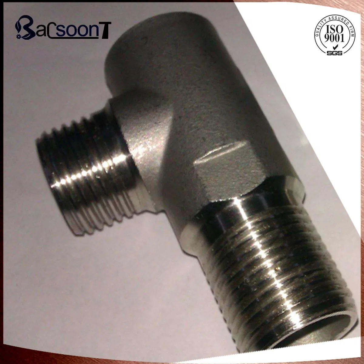 Stainless Steel/Carbon Steel/Steel Lost Wax Casting/Investment Casting/Precision Casting Tee Coupling/Pipe Fitting/Steel Part