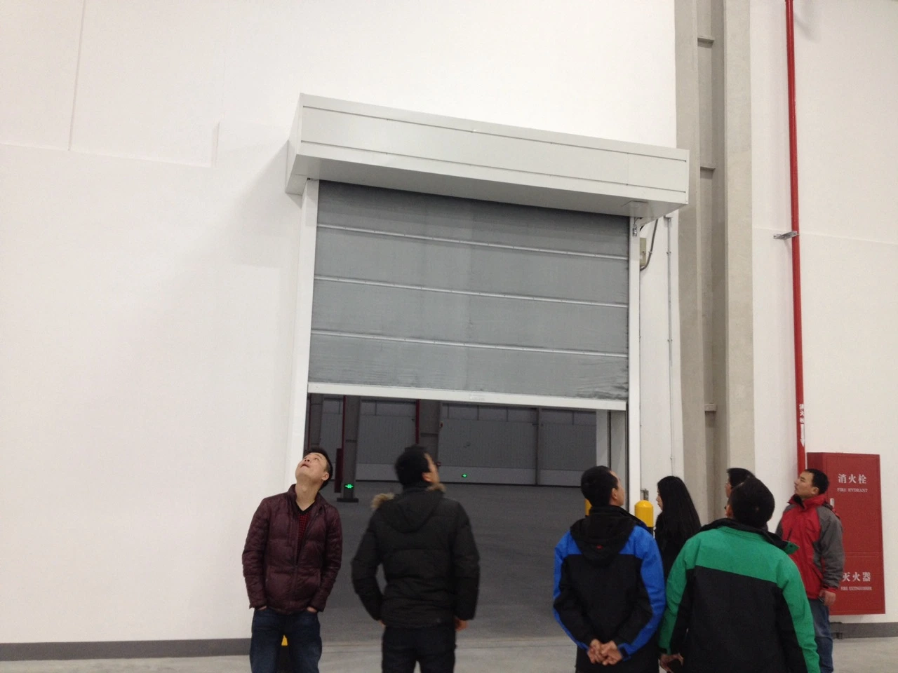 Standard Excellent Quality Easy to Install Inorganic Fireproof Shutter Door