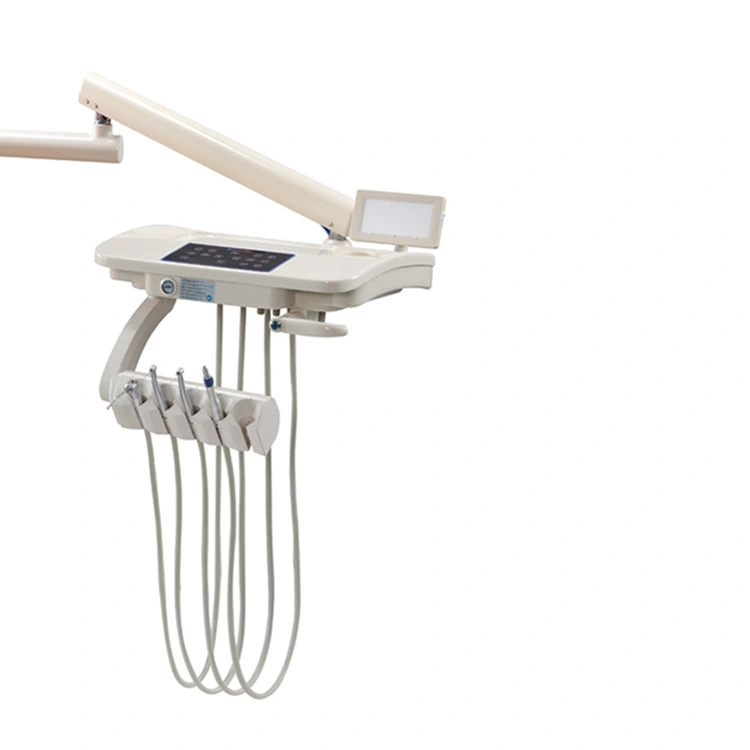 Portble Dental Unit with Dental Chair LED Sensor Lamp Dental Handpieces Dental Chair Unit Equipment