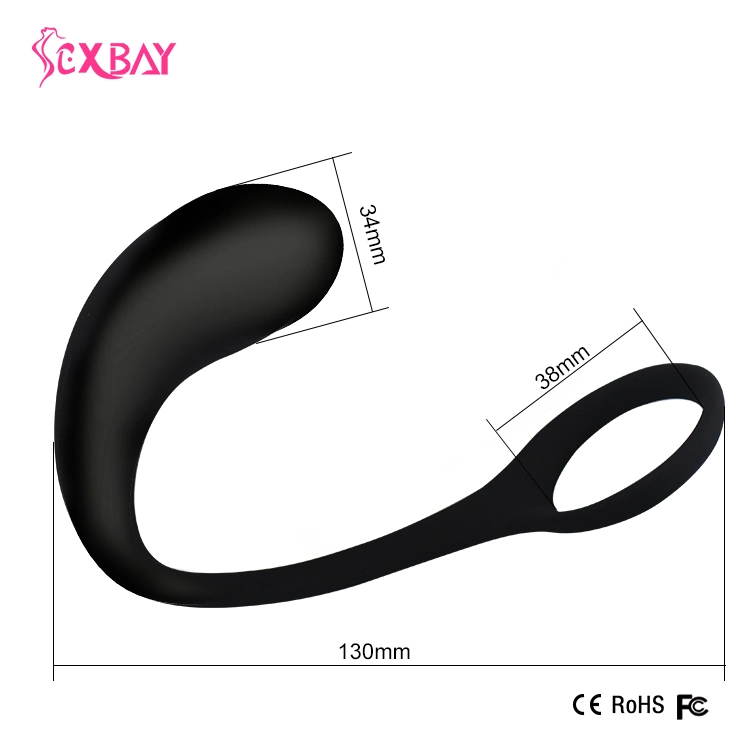 Sexbay Sex Juguete Vibrador de Conejo para Hombre Maturbación Dildo Massager Lengüeta de silicona médica Licking recargable impermeable By17-23